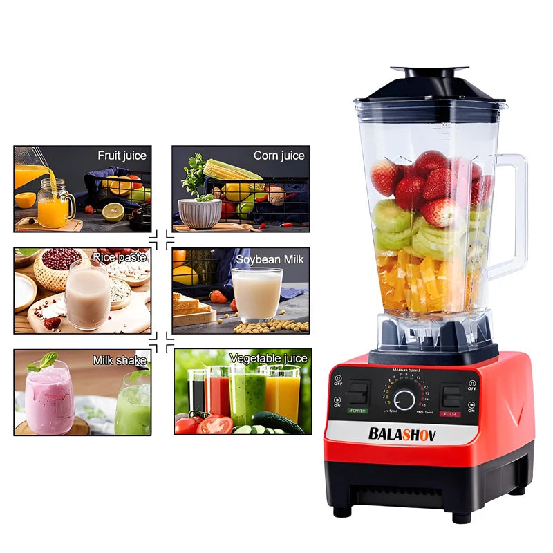 2000W High-Power Blender – Smoothies, Juices & Ice | BPA-Free