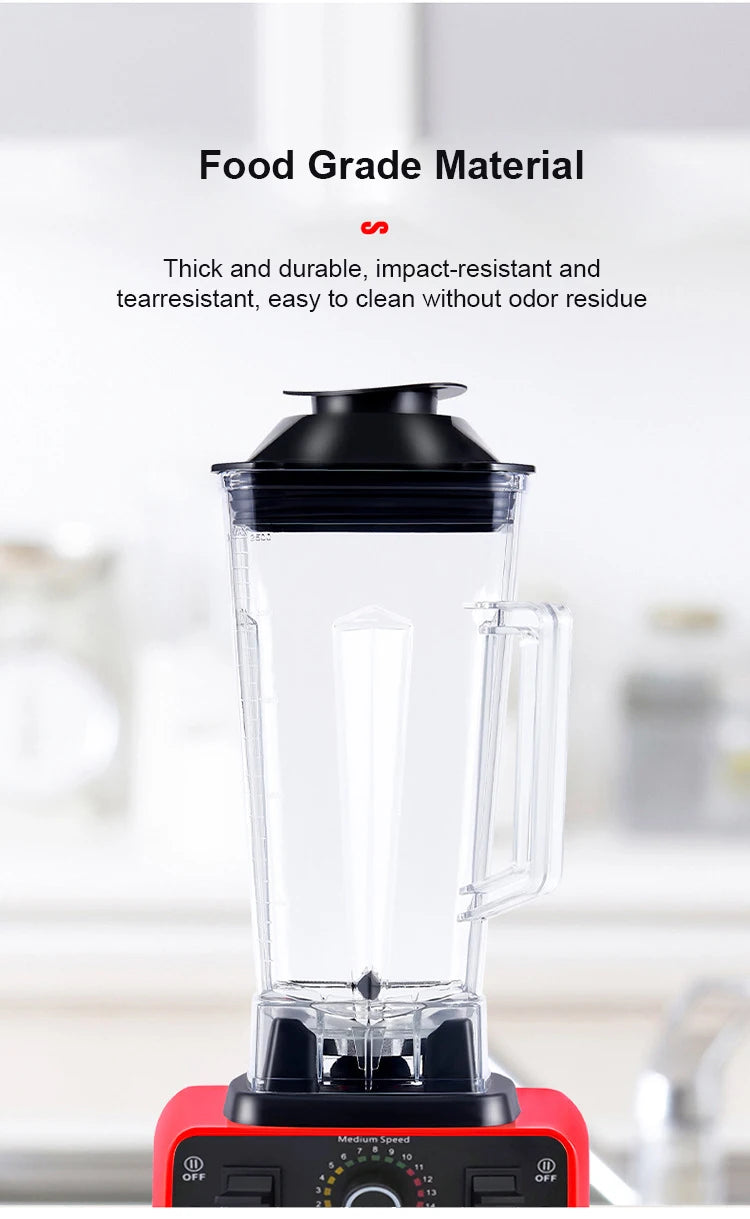 2000W High-Power Blender – Smoothies, Juices & Ice | BPA-Free