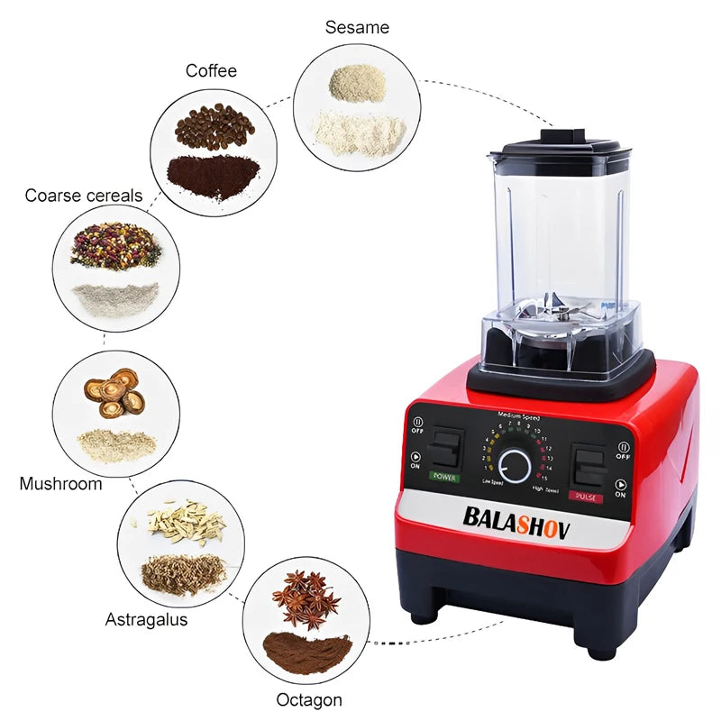 2000W High-Power Blender – Smoothies, Juices & Ice | BPA-Free